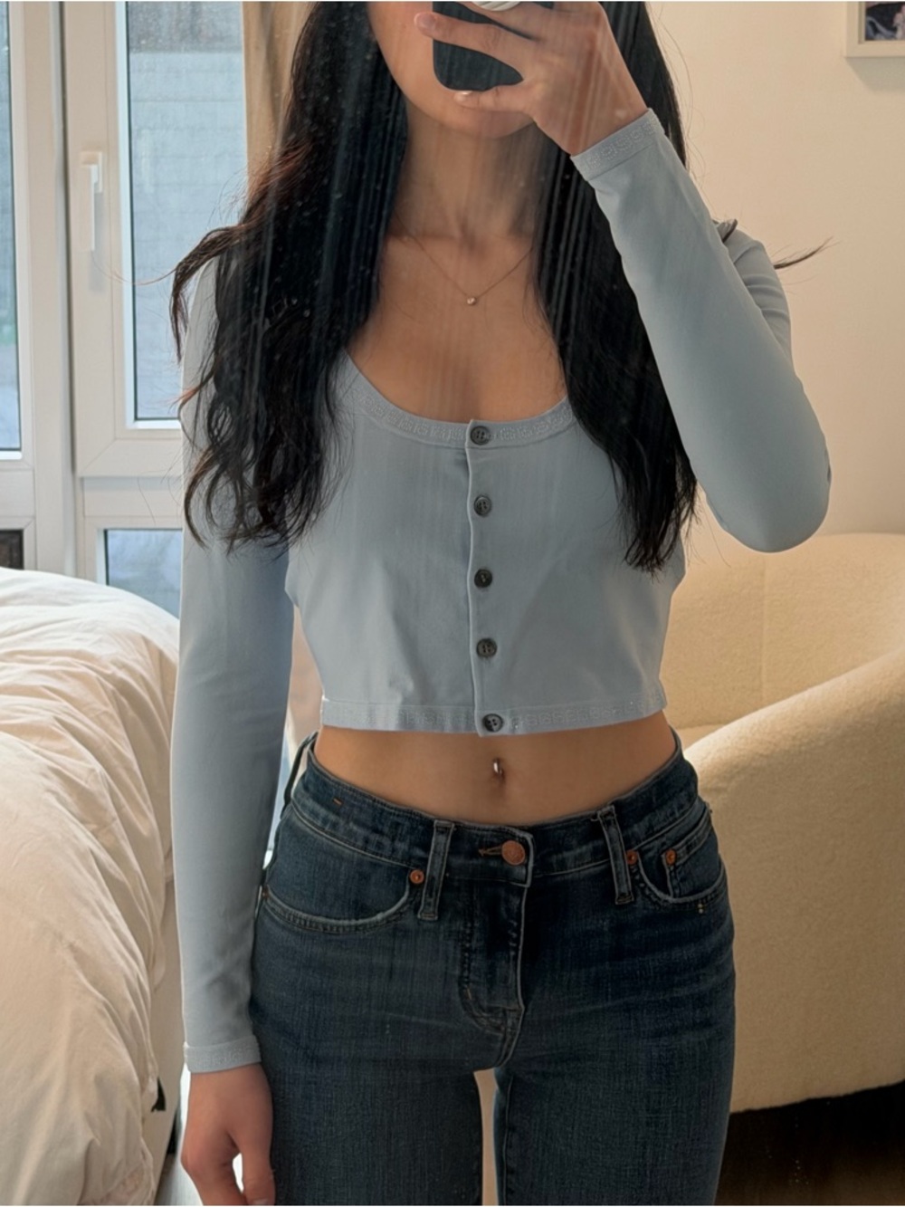 Alexander Wang Sky Blue Cardigan